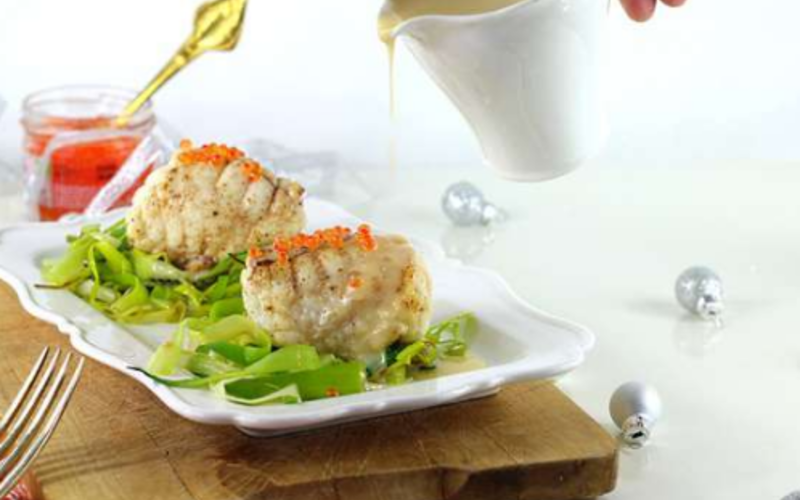 Recette Médaillon de lotte sauce ciboulette pas chère et simple