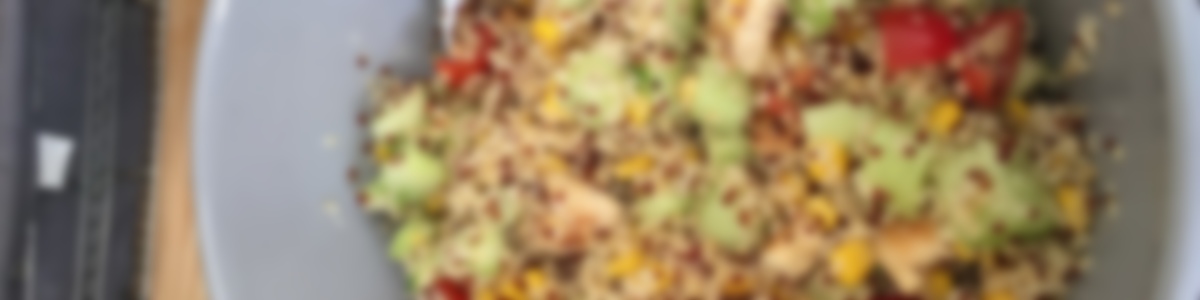 Salade de quinoa au poulet :)-image