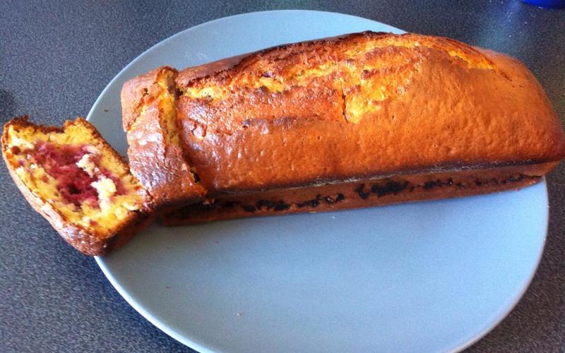 Recette Gateau Au Yaourt Et Framboises Pas Chere Et Simple Cuisine Etudiant