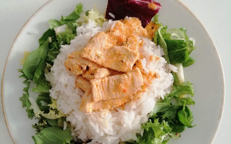 Recette Poulet curry avec riz économique > Cuisine Étudiant