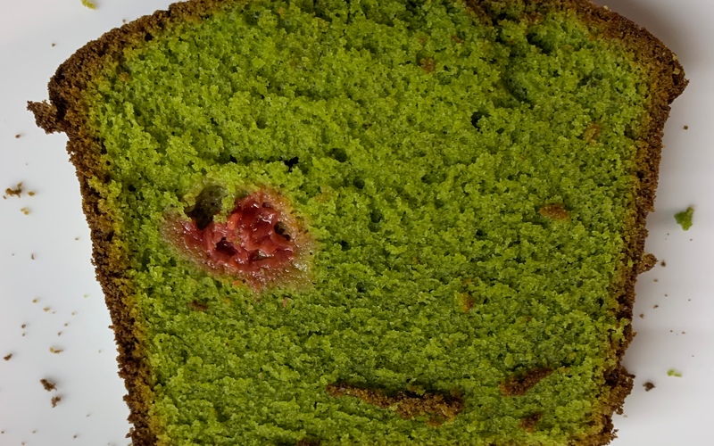 Recette Gateau Au The Vert Matcha Et Framboises Economique Et Simple Cuisine Etudiant