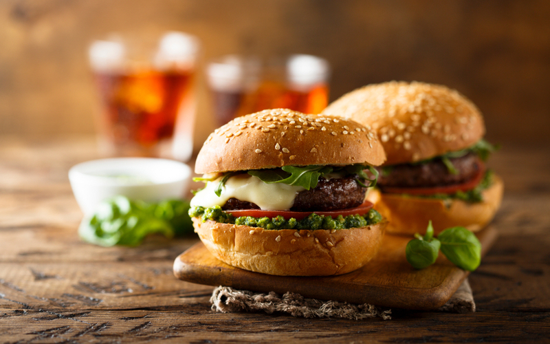 Burger au pesto Les Recette de A à Z