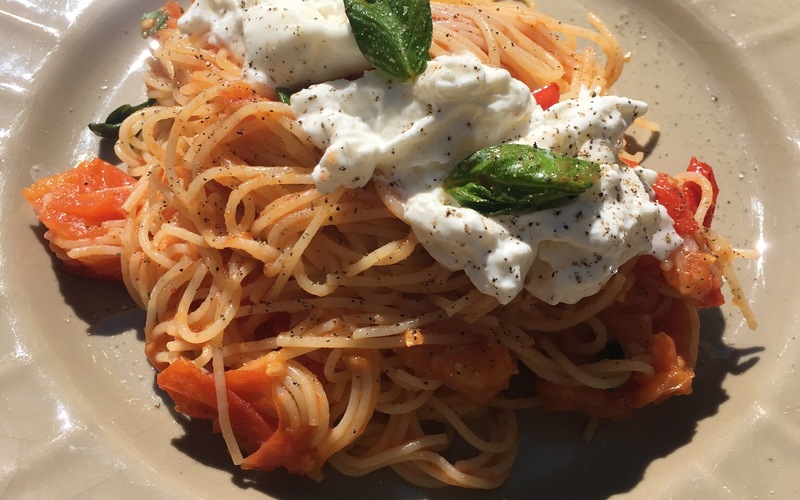 Recette pâtes à la burrata économique et simple > Cuisine Étudiant