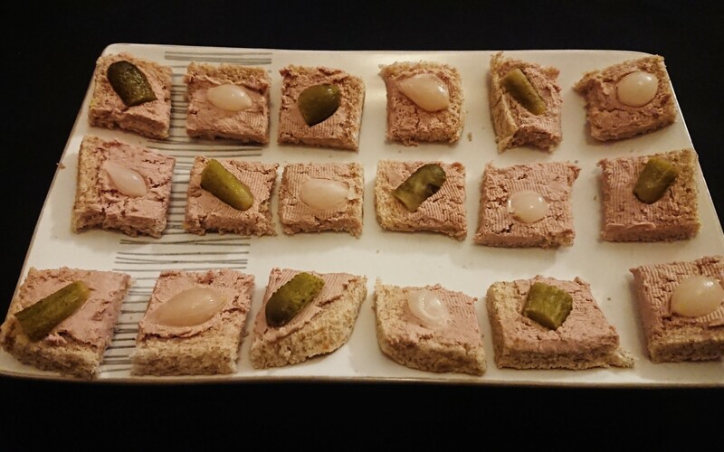 Recette Toasts au pâté maison pas chère et facile > Cuisine Étudiant