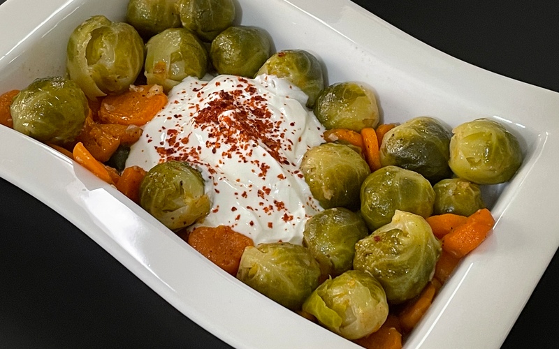 Choux De Bruxelles Cocotte Minute Choux De Bruxelles Sautés à L'indienne #vegan 22 Choux de Bruxelles aux carottes et yaourt